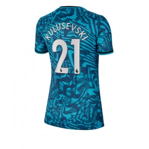 Tottenham Hotspur Dejan Kulusevski #21 kläder Kvinnor 2022-23 Tredje Tröja Kortärmad
